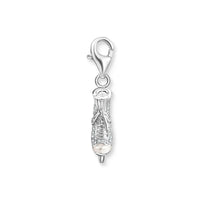 THOMAS SABO Women's Charm Pendant Star &amp; Moon Charm Club 925 Sterling Silver 1794-051-14 