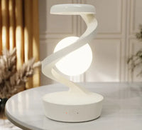 Rotating Moon Desk Lamp with Wireless Charging