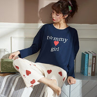 Cute Sleepwear Casual Homewear Female Pyjamas